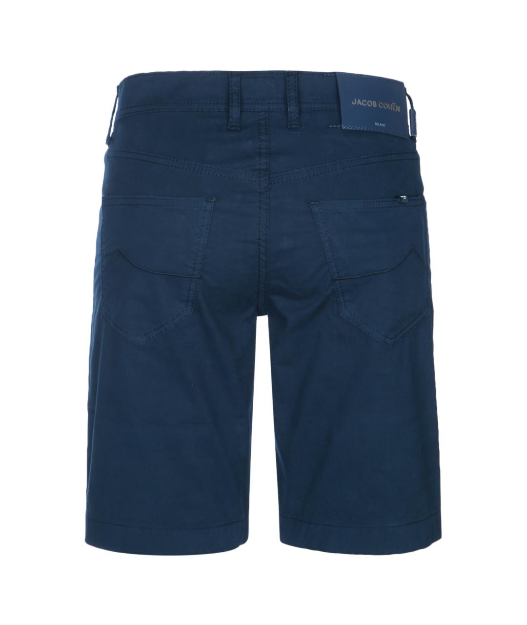 JACOB COHEN Синие хлопковые шорты, фото 2