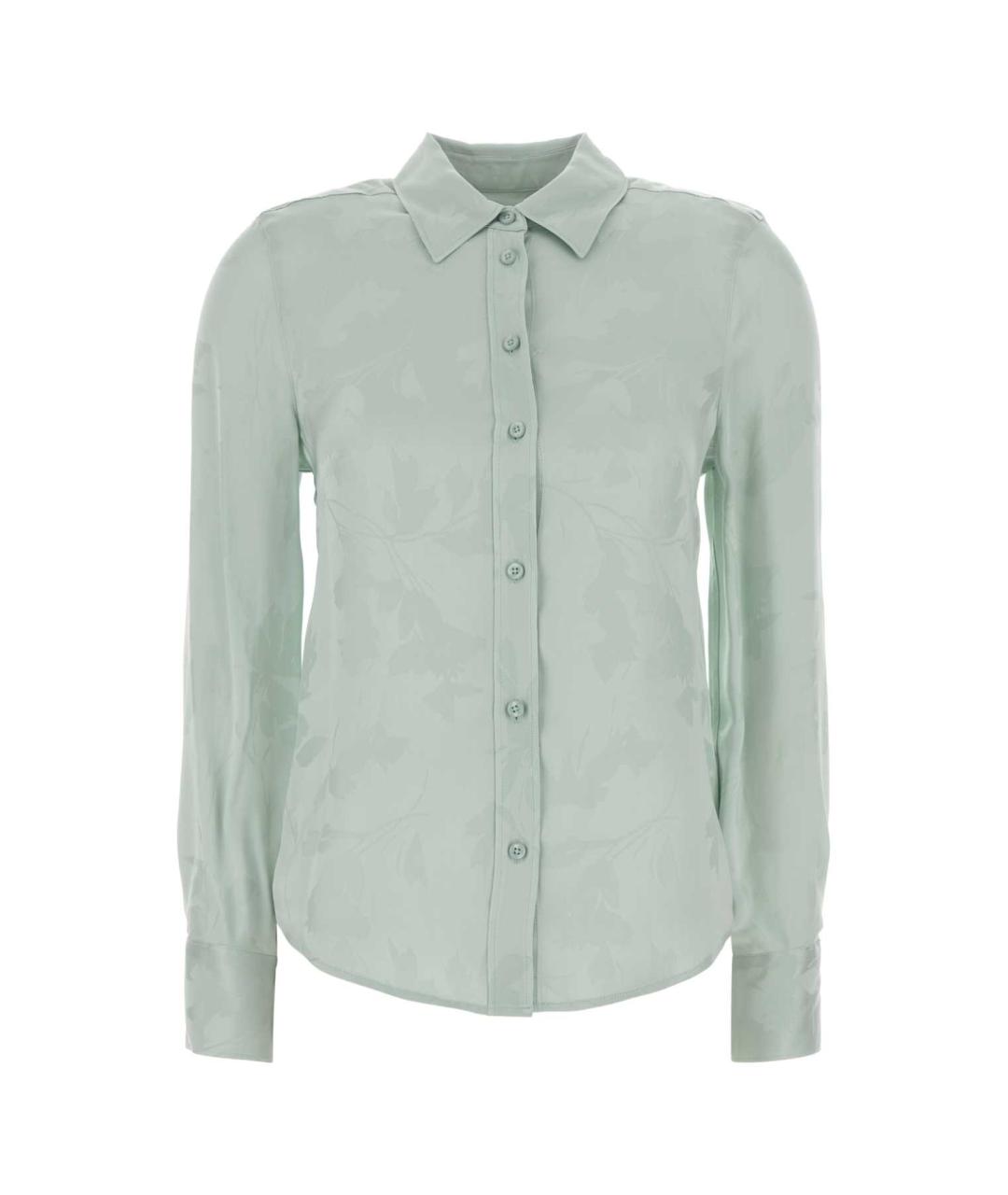 CALVIN KLEIN Голубая вискозная рубашка, фото 1