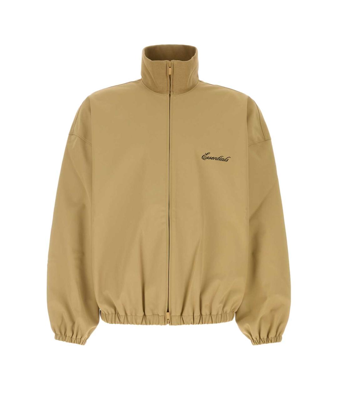 FEAR OF GOD ESSENTIALS Бежевая полиэстеровая куртка, фото 1