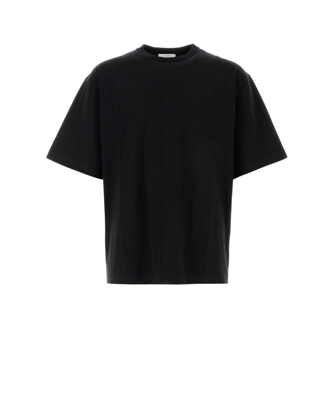 THE ROW Черная хлопковая футболка, фото 1