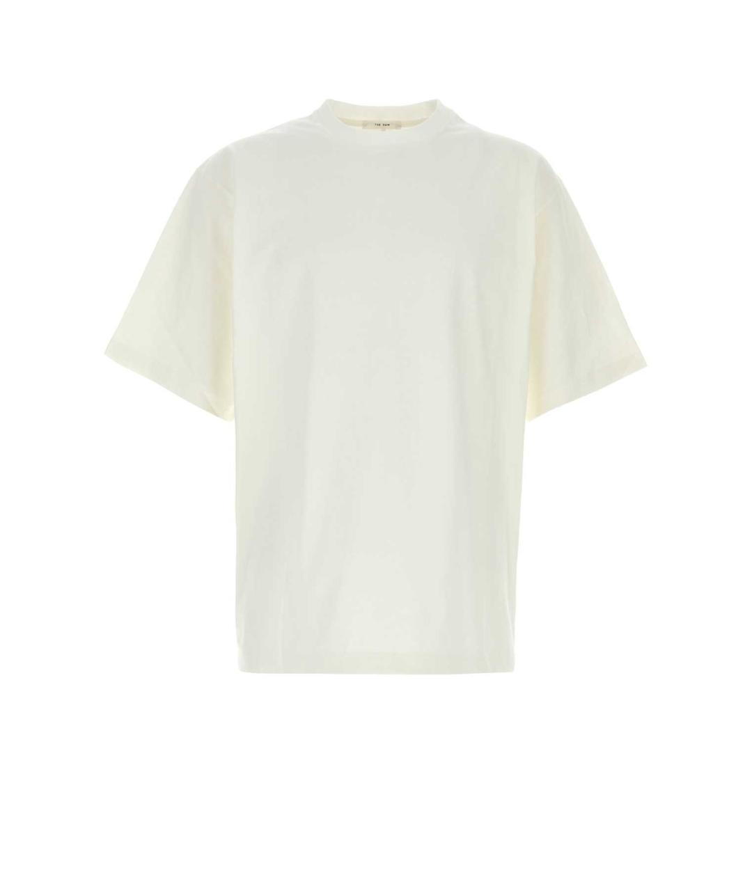 THE ROW Белая хлопковая футболка, фото 1