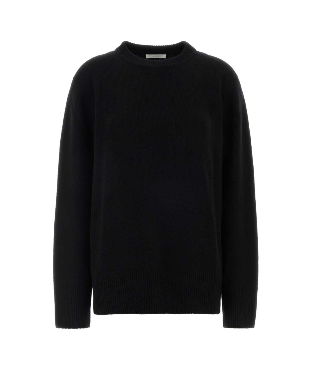 THE ROW Черный кашемировый джемпер / свитер, фото 1