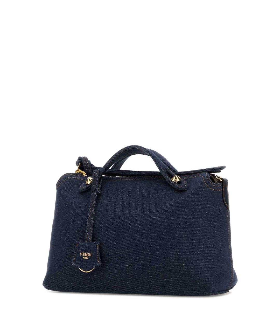 FENDI Синяя деним сумка через плечо, фото 2