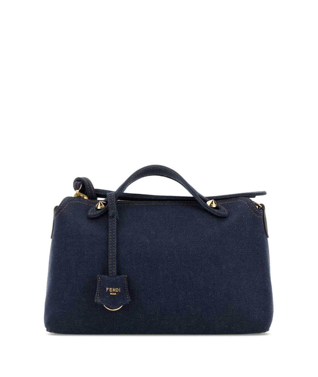FENDI Синяя деним сумка через плечо, фото 1
