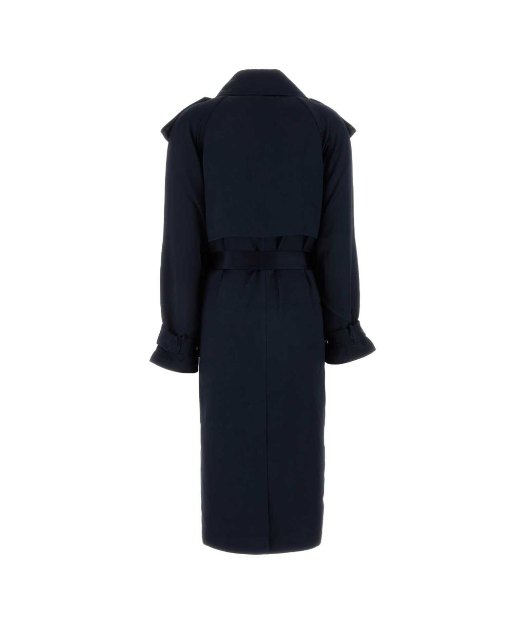 ANINE BING Синий вискозный тренч/плащ, фото 2