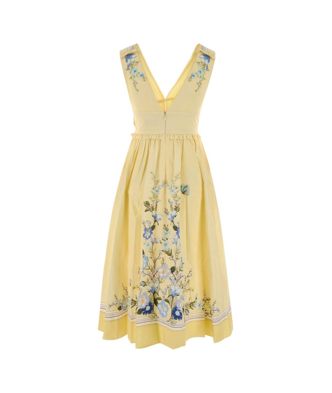 SELF-PORTRAIT Мульти хлопковое платье, фото 2