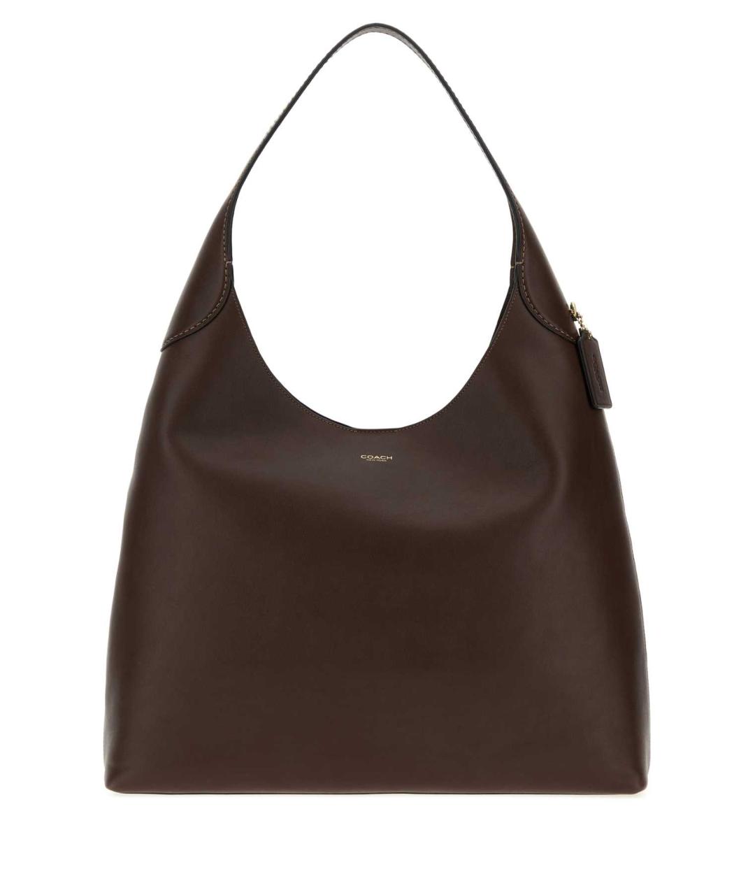 COACH Коричневая кожаная сумка тоут, фото 1
