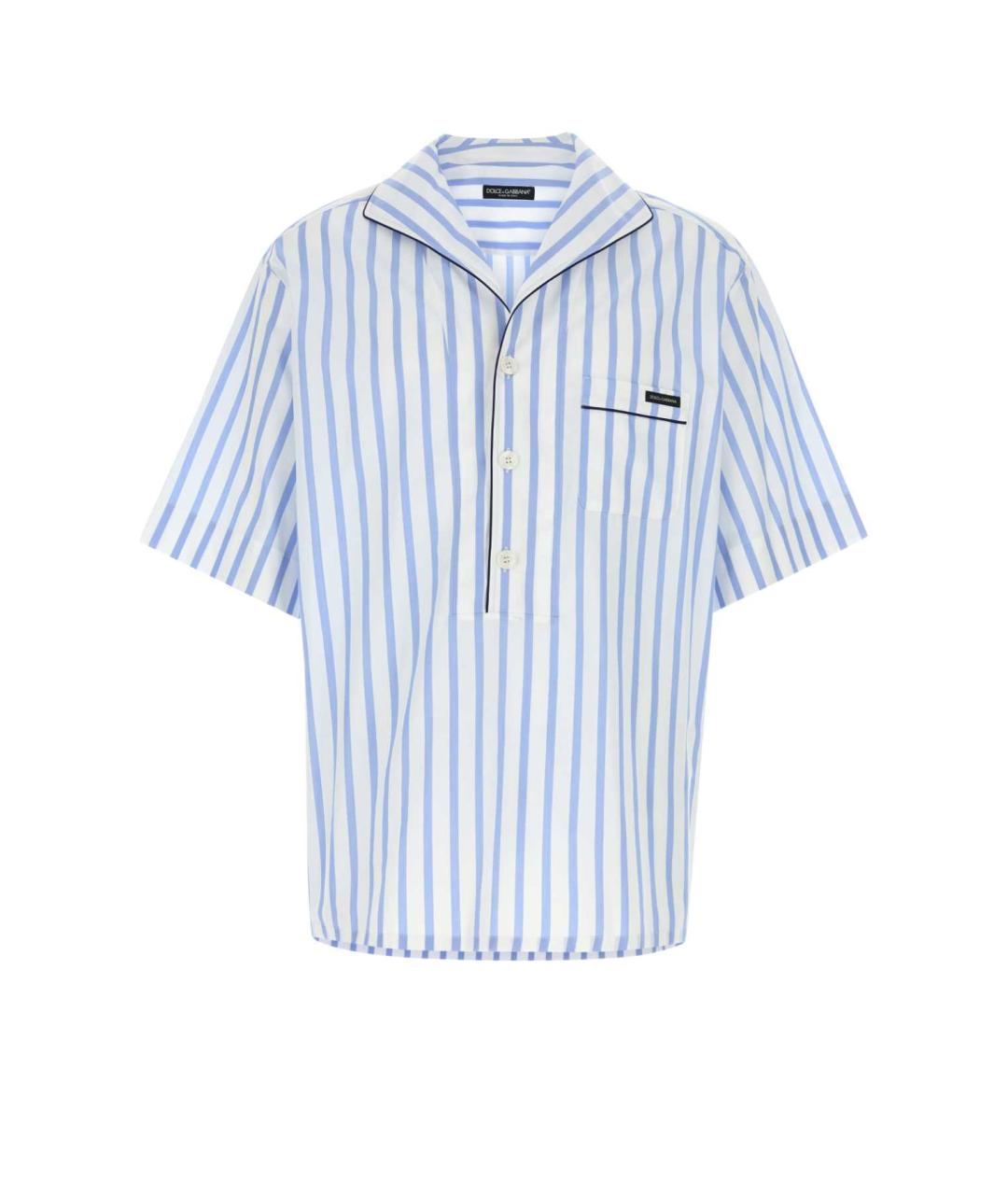 DOLCE&GABBANA Мульти хлопковая кэжуал рубашка, фото 1