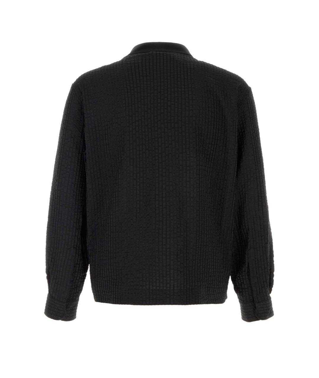 GIORGIO ARMANI Черная кэжуал рубашка, фото 2