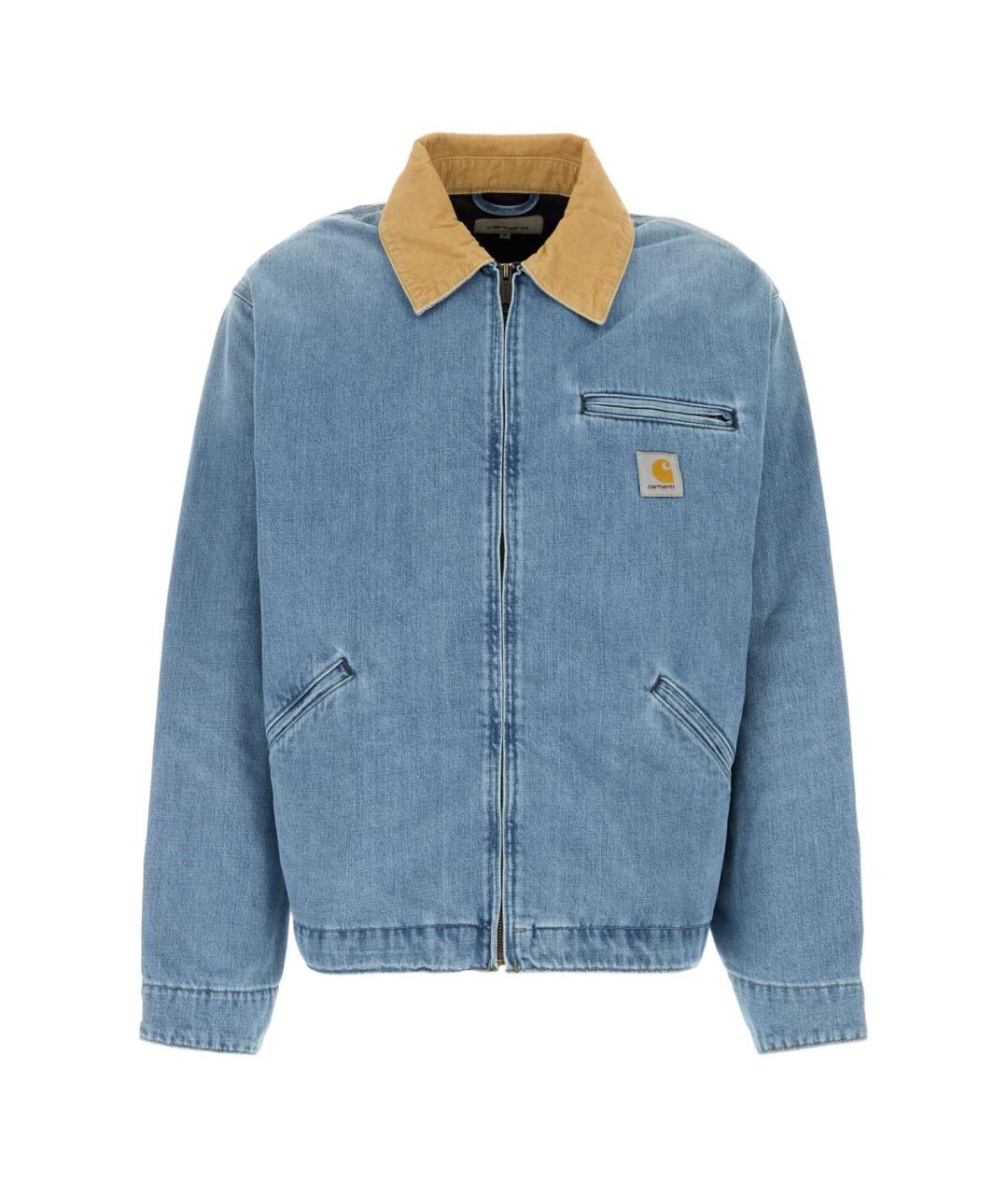 CARHARTT WIP Синяя хлопковая куртка, фото 1