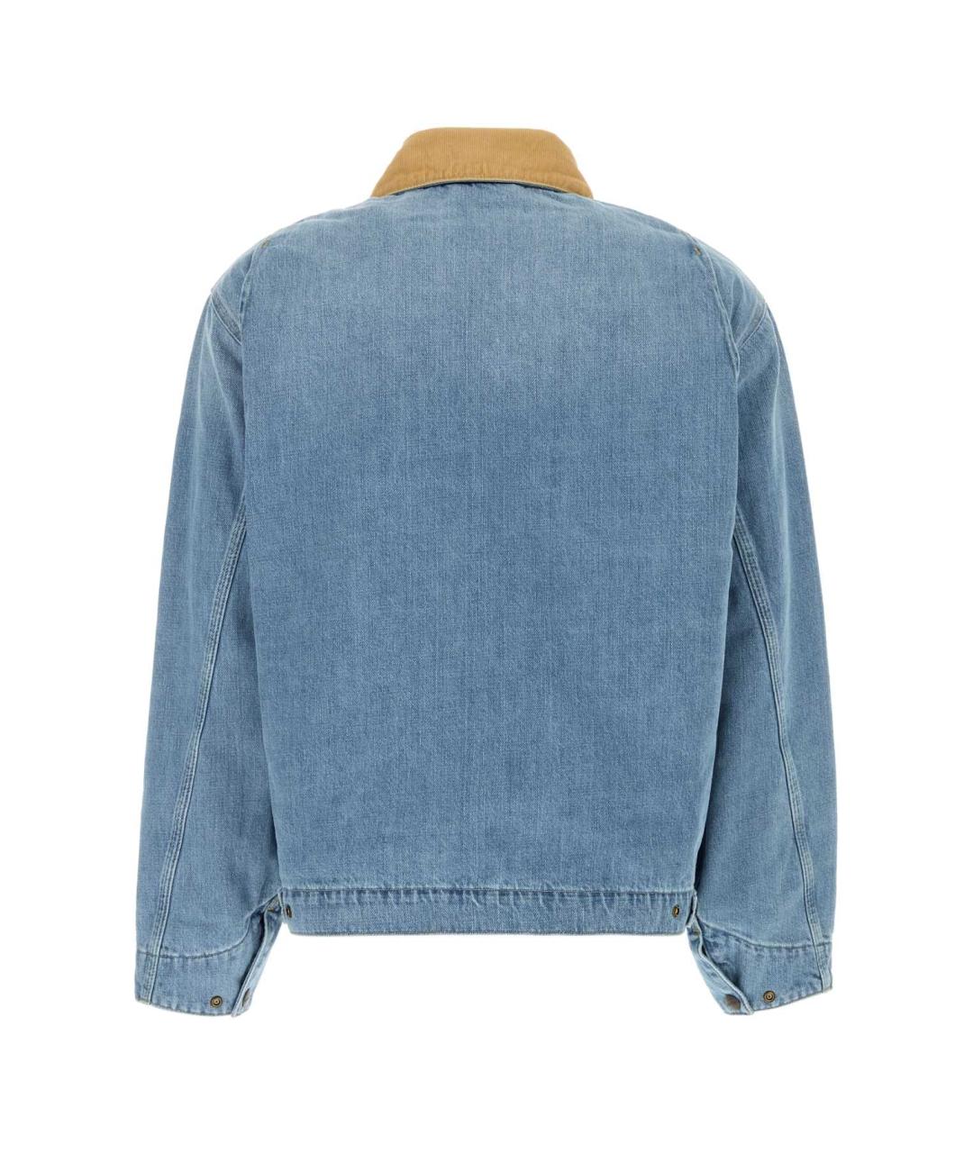 CARHARTT WIP Синяя хлопковая куртка, фото 2