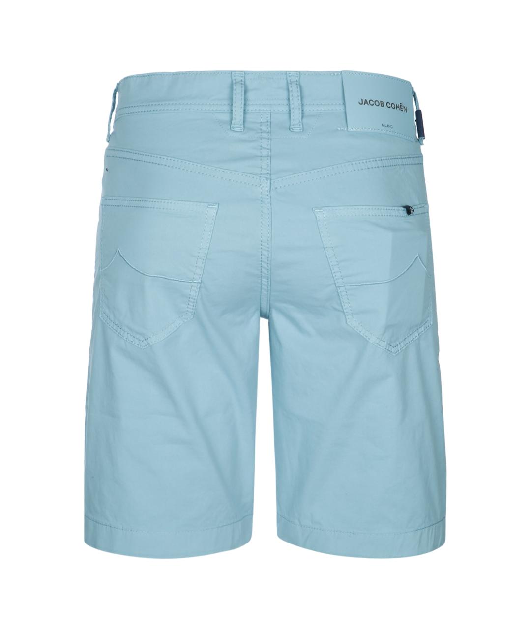 JACOB COHEN Голубые хлопковые шорты, фото 2