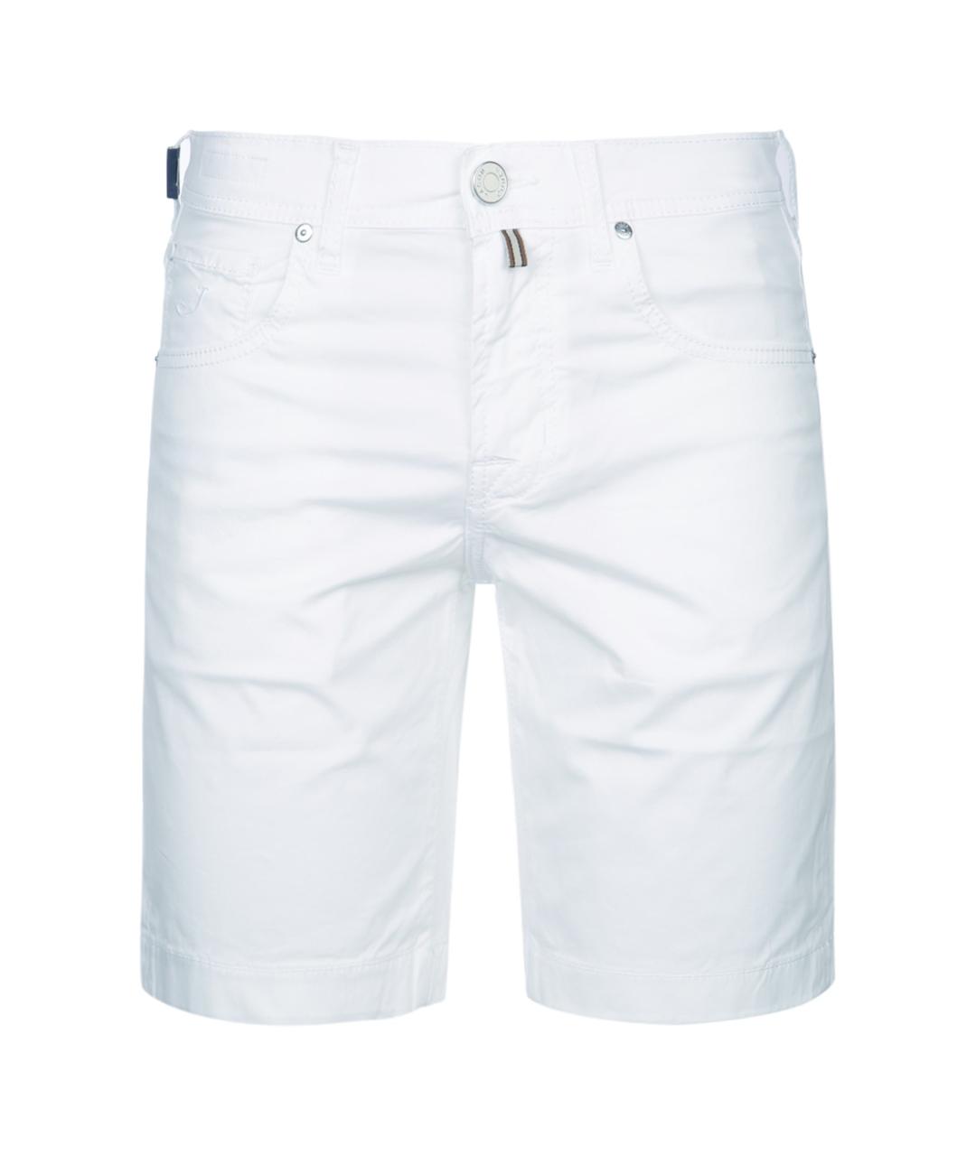 JACOB COHEN Белые хлопковые шорты, фото 2