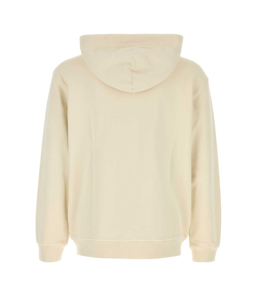 STONE ISLAND Желтый хлопковый джемпер / свитер, фото 2