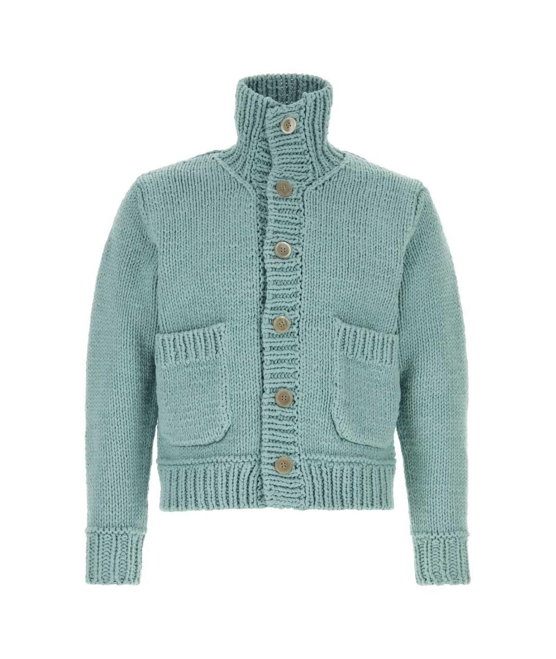 JUNYA WATANABE Голубой хлопковый кардиган, фото 1