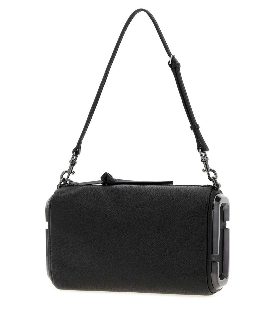 MARC JACOBS Черная кожаная сумка с короткими ручками, фото 2