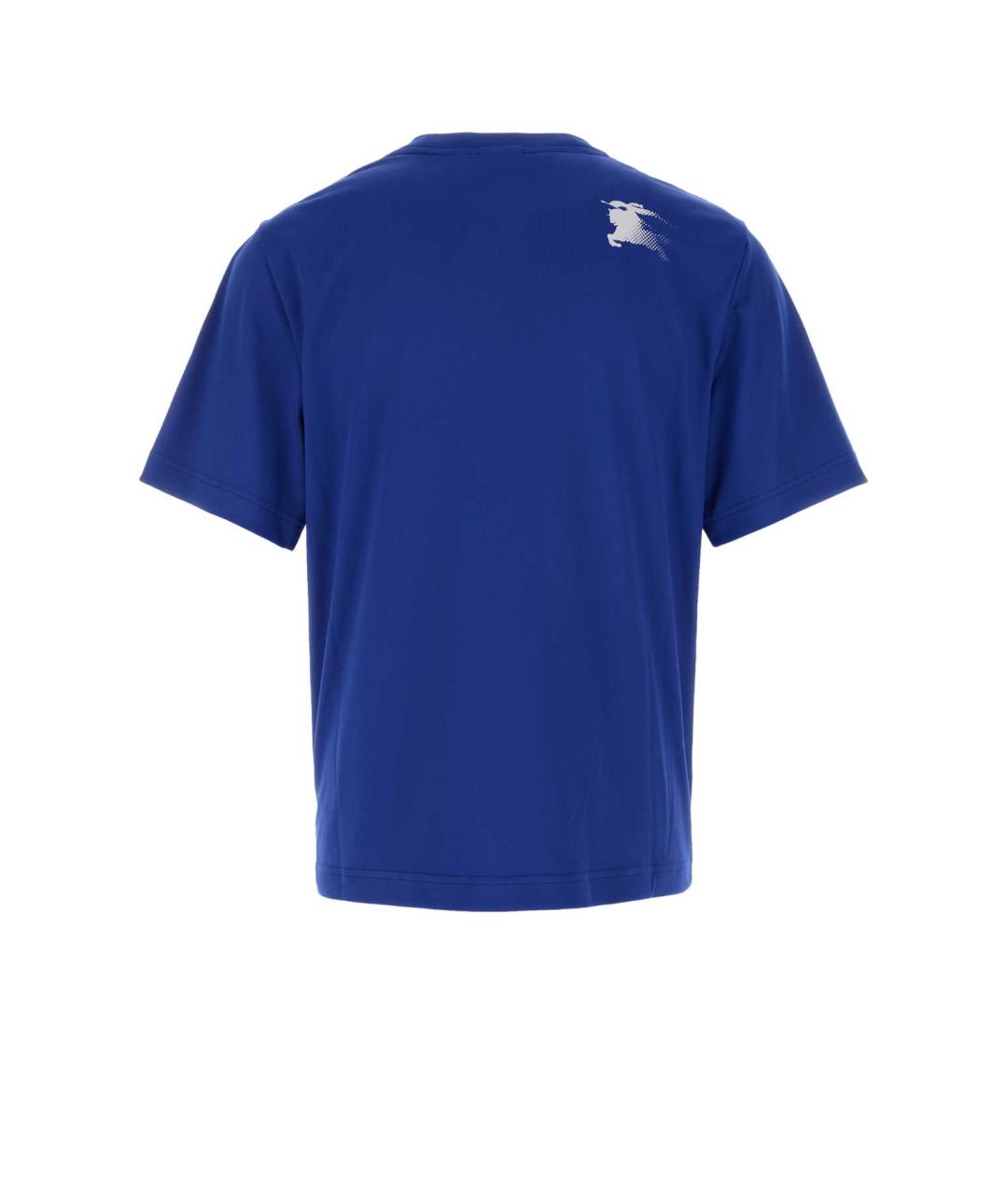 BURBERRY Синяя футболка, фото 2