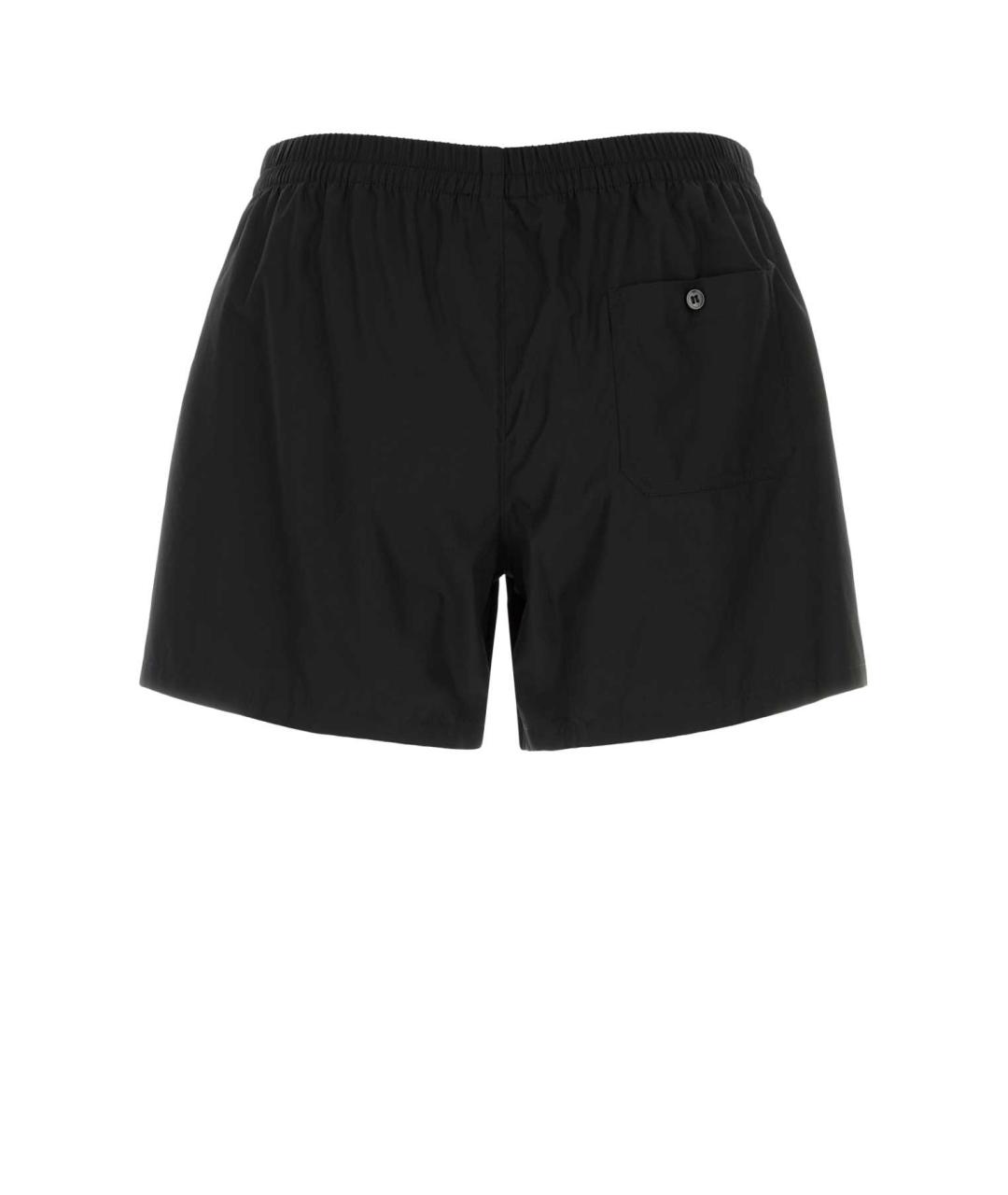 DOLCE&GABBANA Черные хлопковые шорты, фото 2