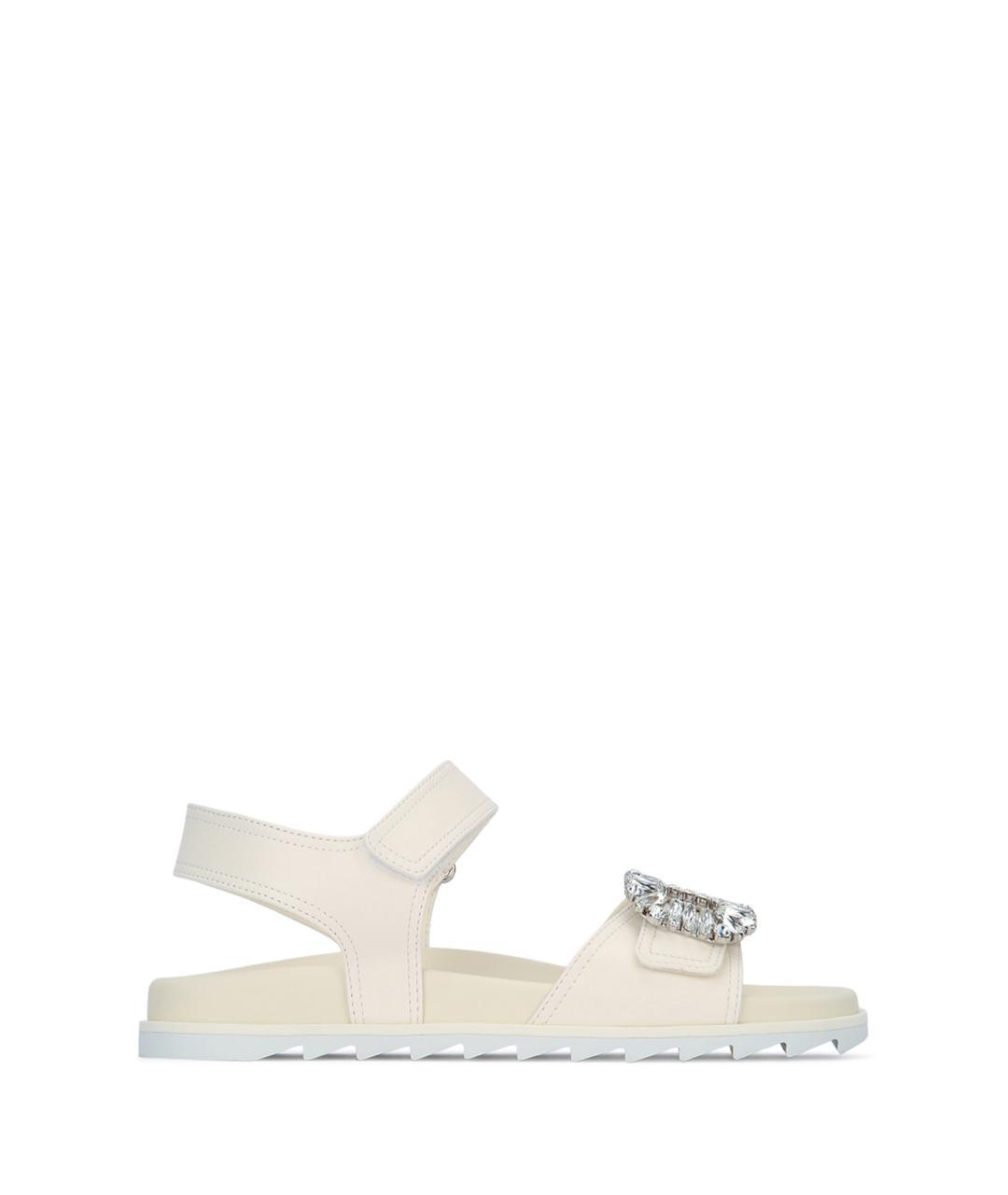 ROGER VIVIER Белые босоножки, фото 3