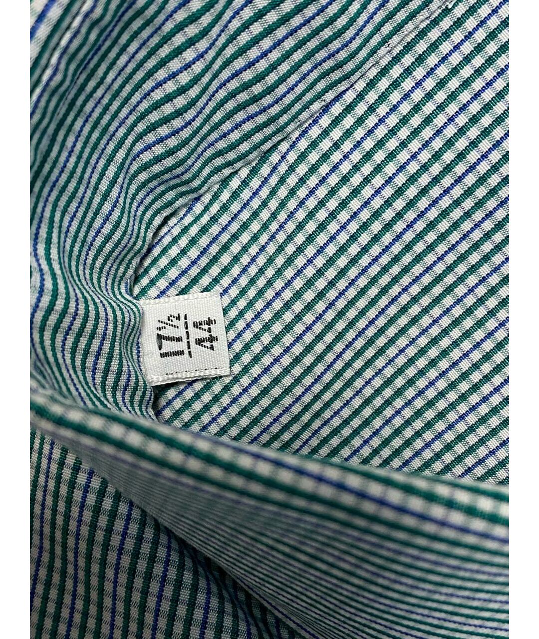 KITON Зеленая хлопковая классическая рубашка, фото 7
