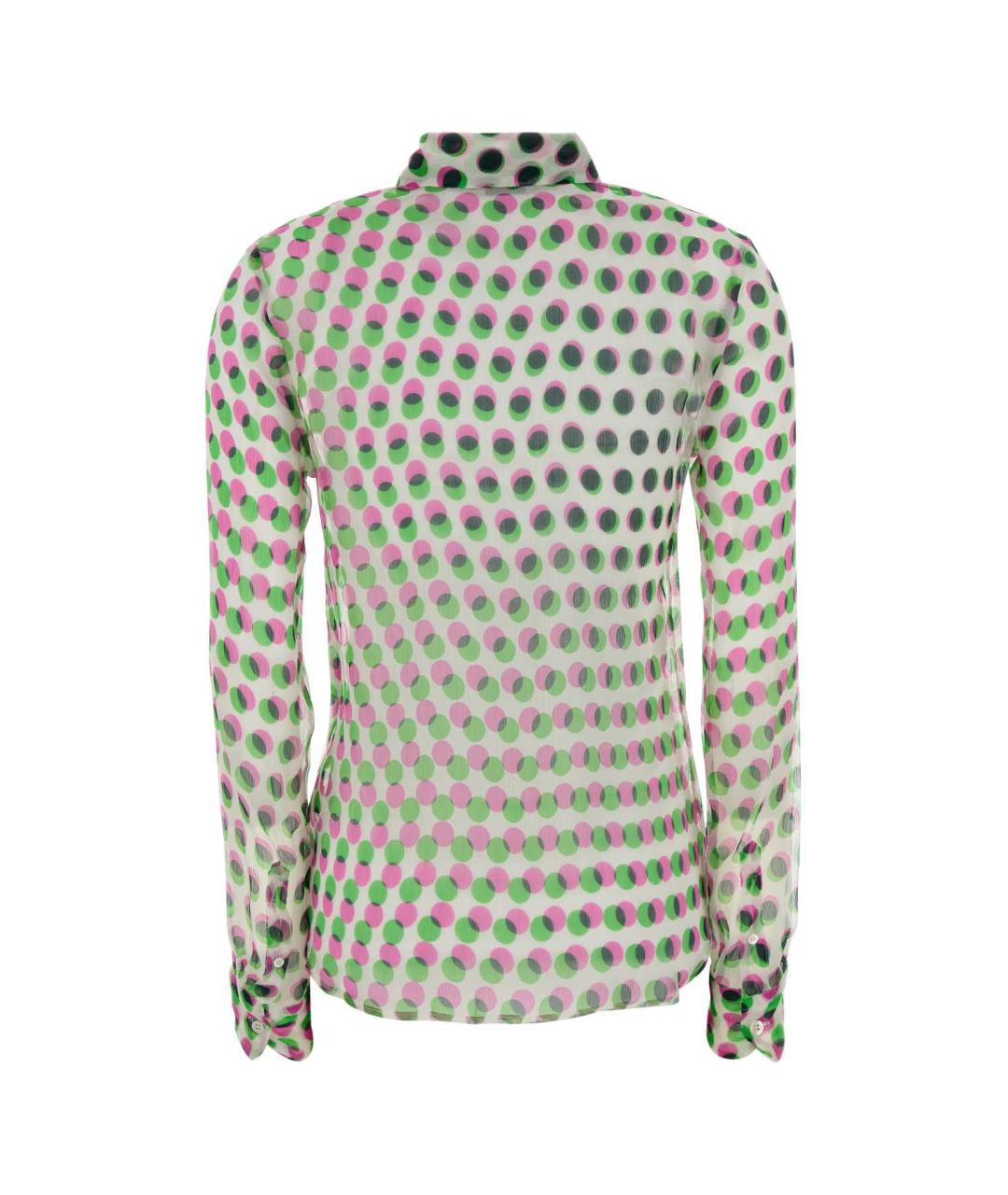 DRIES VAN NOTEN Мульти шелковая рубашка, фото 2