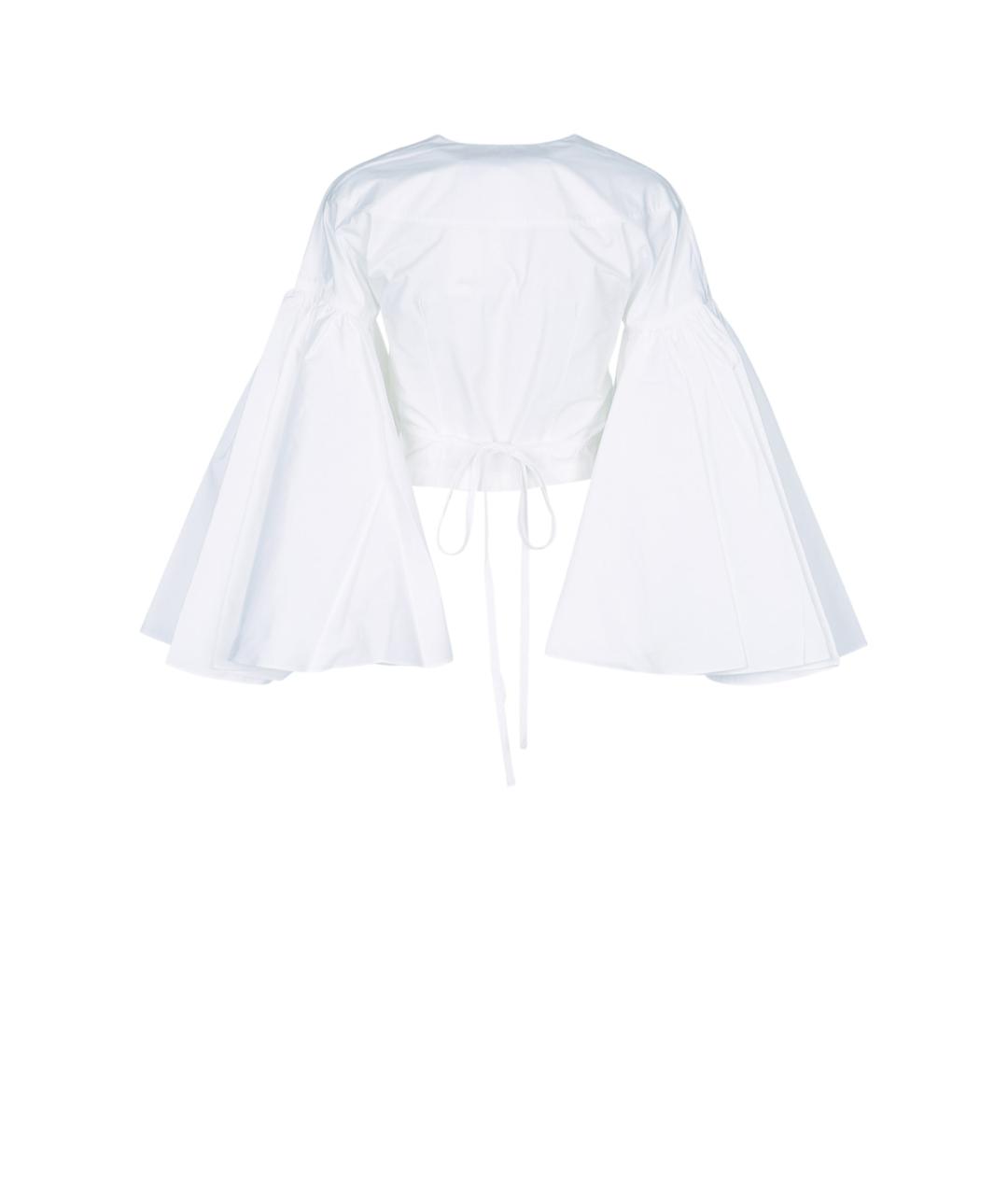 JACQUEMUS Белая хлопковая рубашка, фото 2