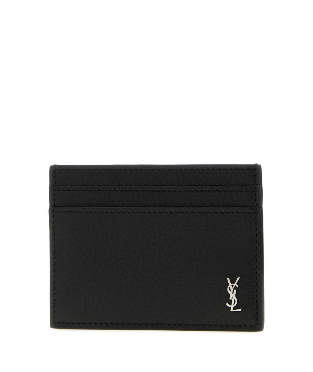 SAINT LAURENT Черный кардхолдер, фото 2