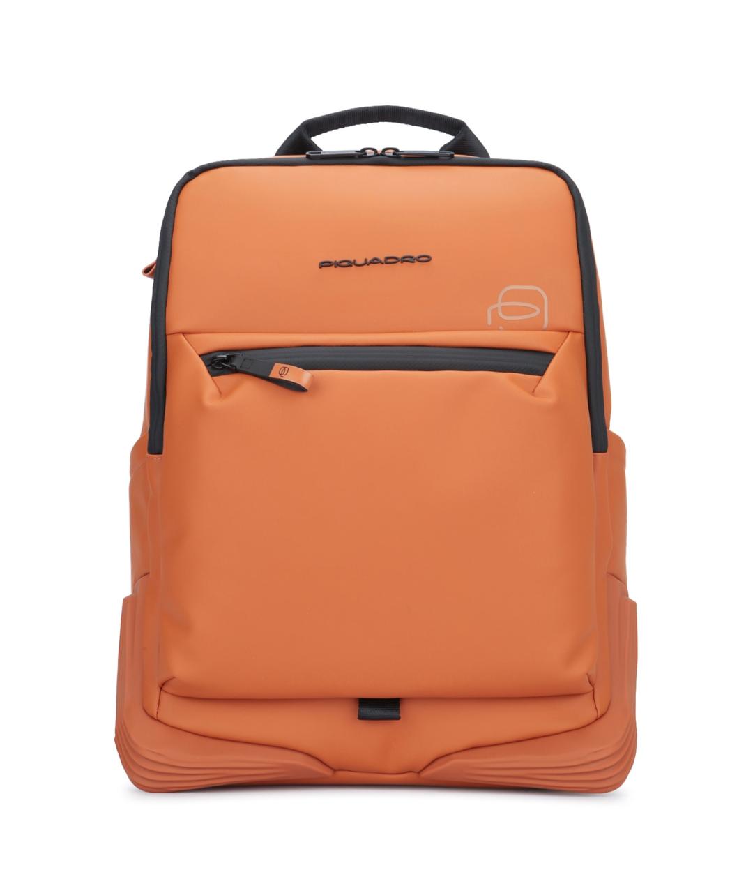 PIQUADRO Оранжевый синтетический рюкзак, фото 1