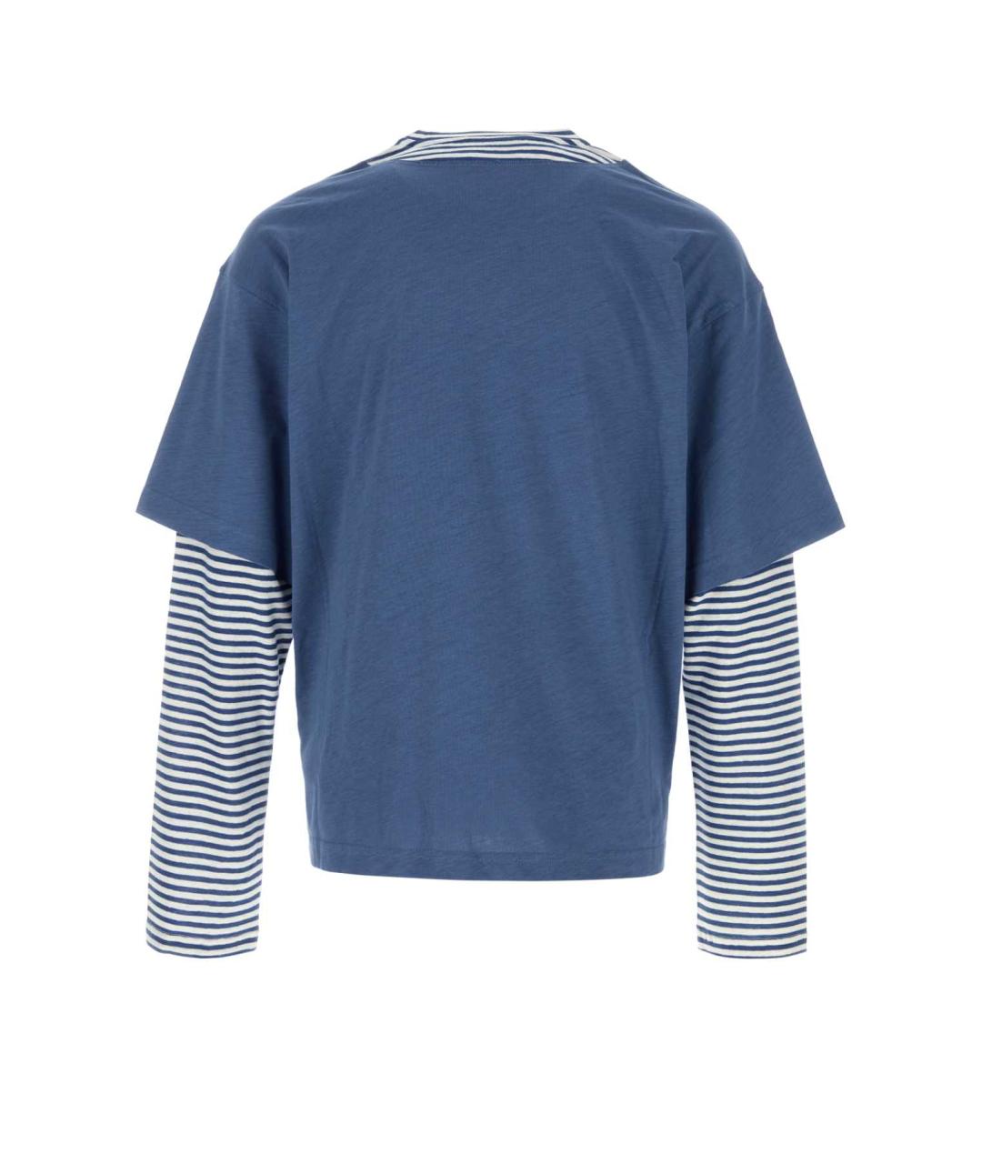 MARNI Мульти хлопко-леновая футболка, фото 2