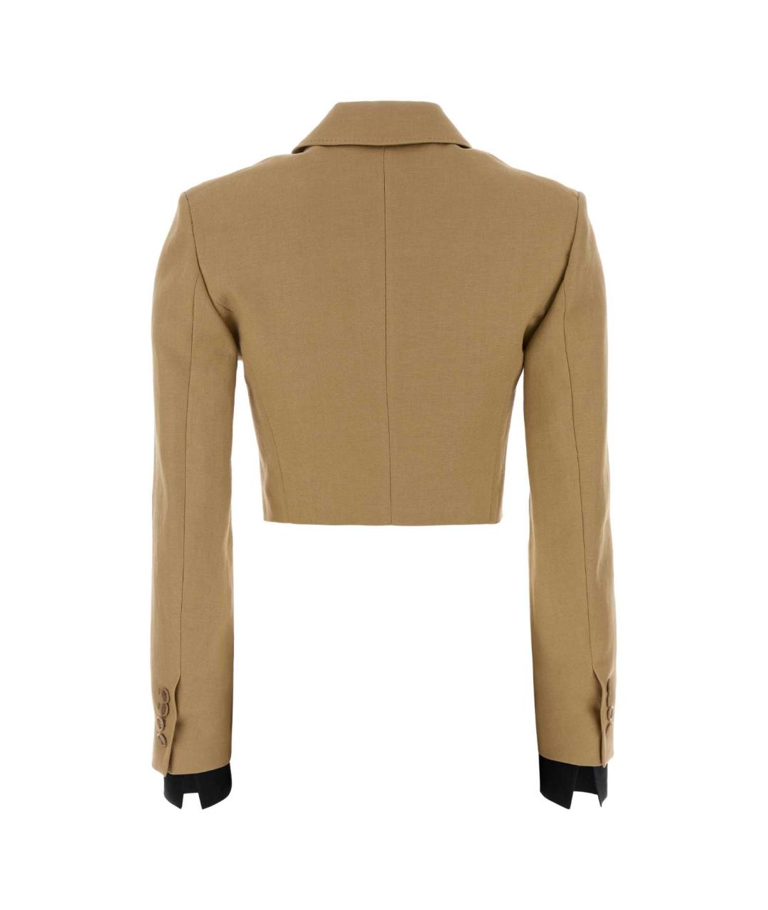 MAX MARA Бежевый жакет/пиджак, фото 2