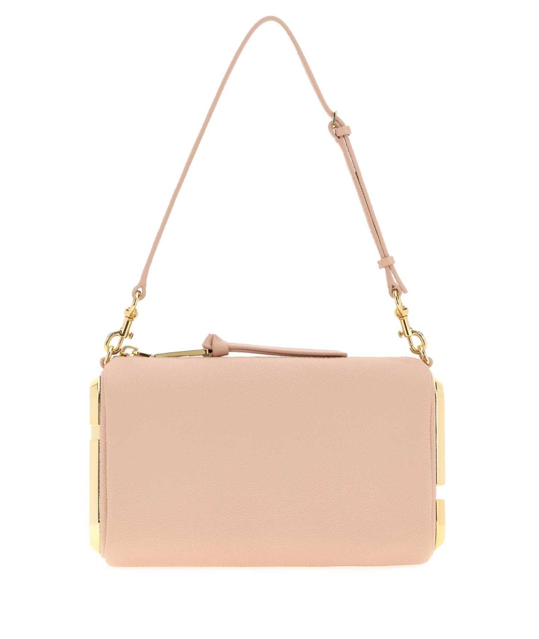MARC JACOBS Розовая кожаная сумка с короткими ручками, фото 1