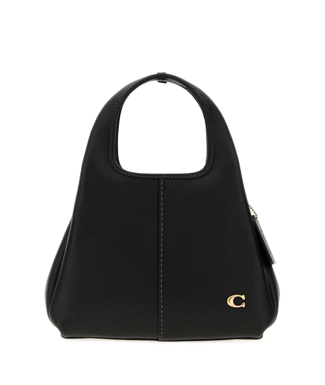 COACH Черная кожаная сумка тоут, фото 1