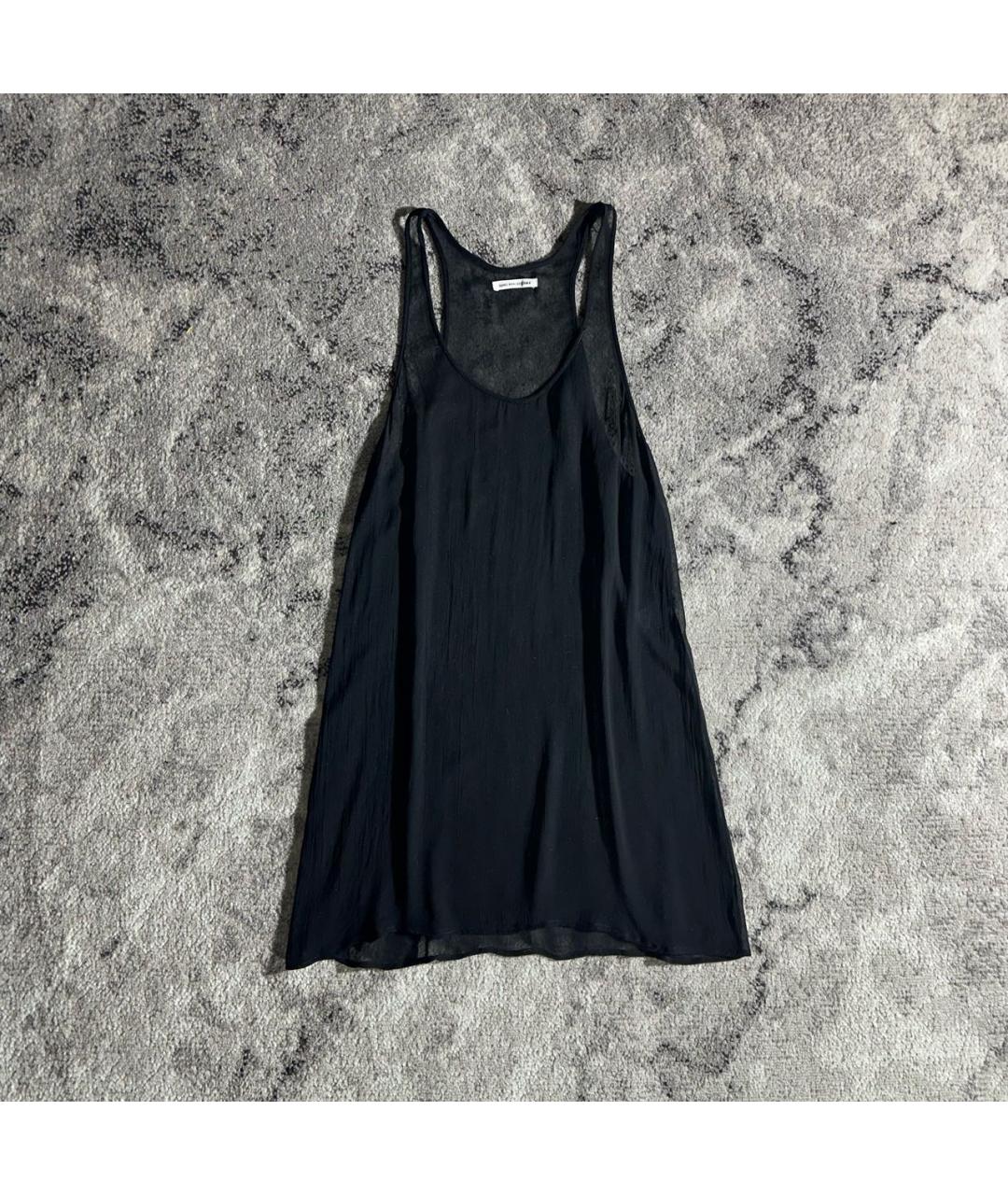 ISABEL MARANT ETOILE Черное вискозное повседневное платье, фото 2