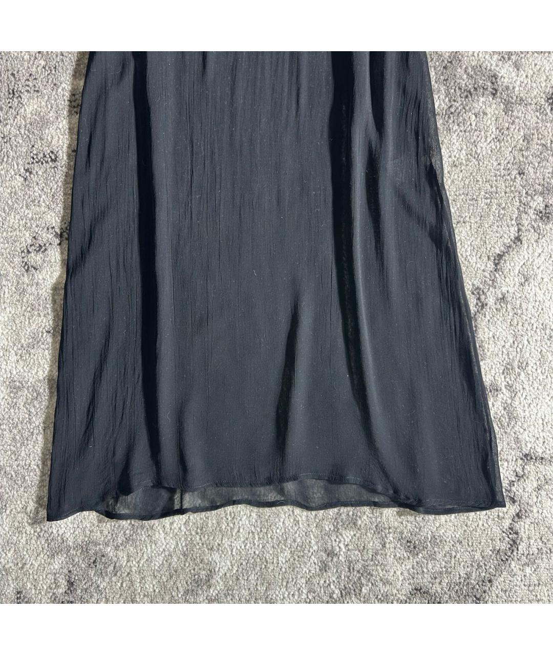 ISABEL MARANT ETOILE Черное вискозное повседневное платье, фото 4