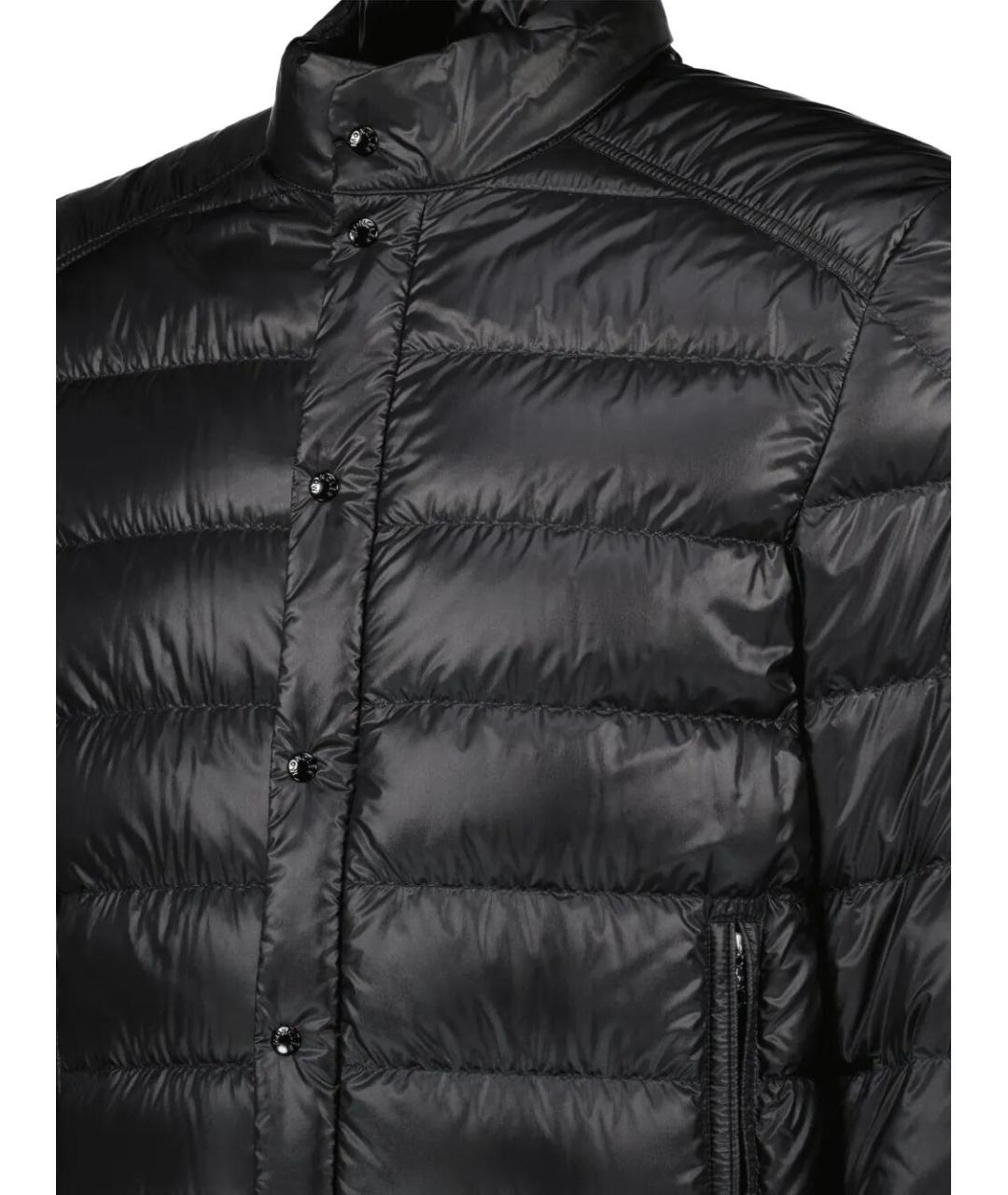 MONCLER Черная полиамидовая куртка, фото 3