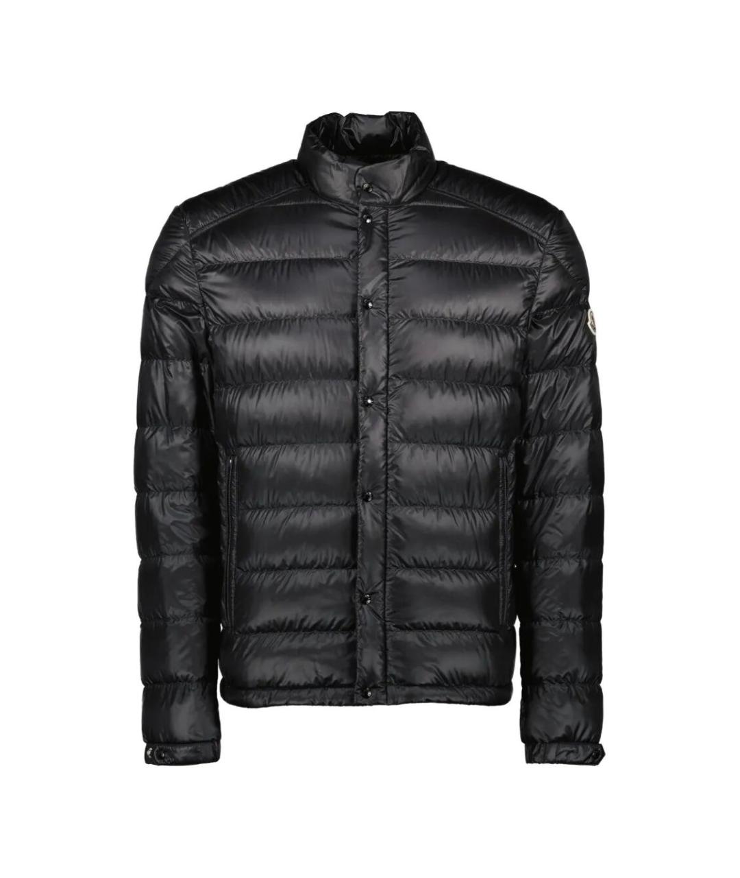 MONCLER Черная полиамидовая куртка, фото 1