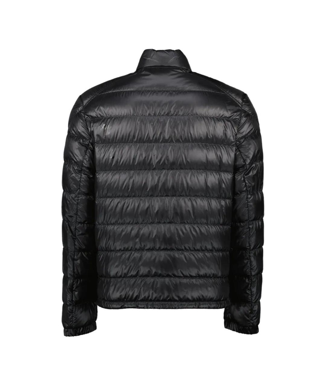 MONCLER Черная полиамидовая куртка, фото 2