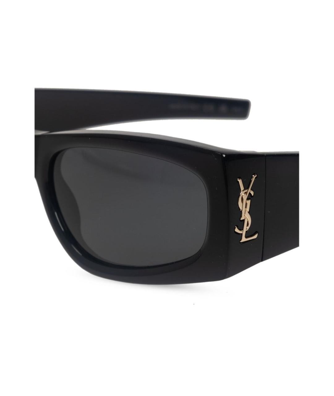 SAINT LAURENT Черные солнцезащитные очки, фото 3