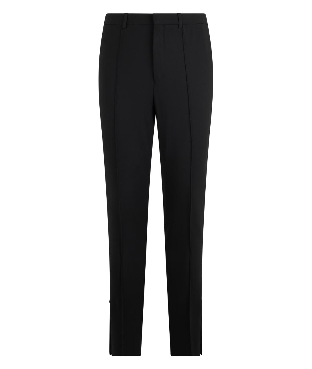 CELINE Черные повседневные брюки, фото 1