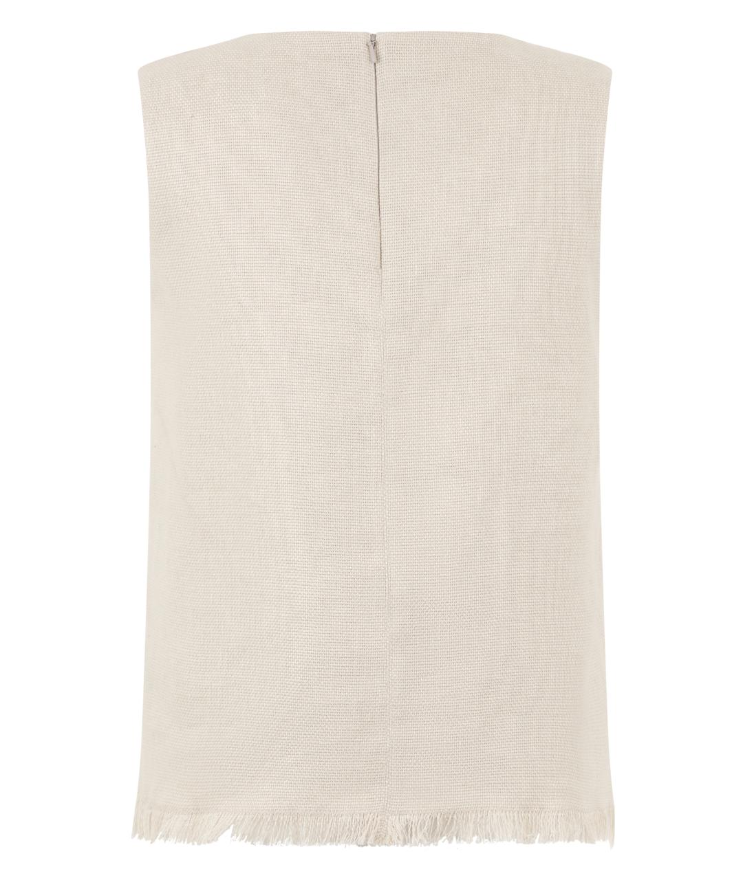 'S MAX MARA Бежевая майка, фото 2