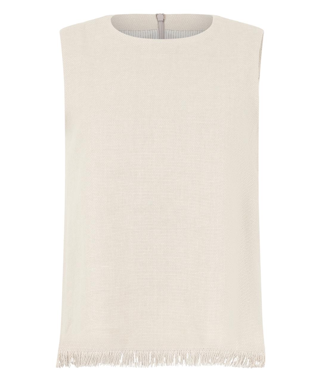 'S MAX MARA Бежевая майка, фото 1