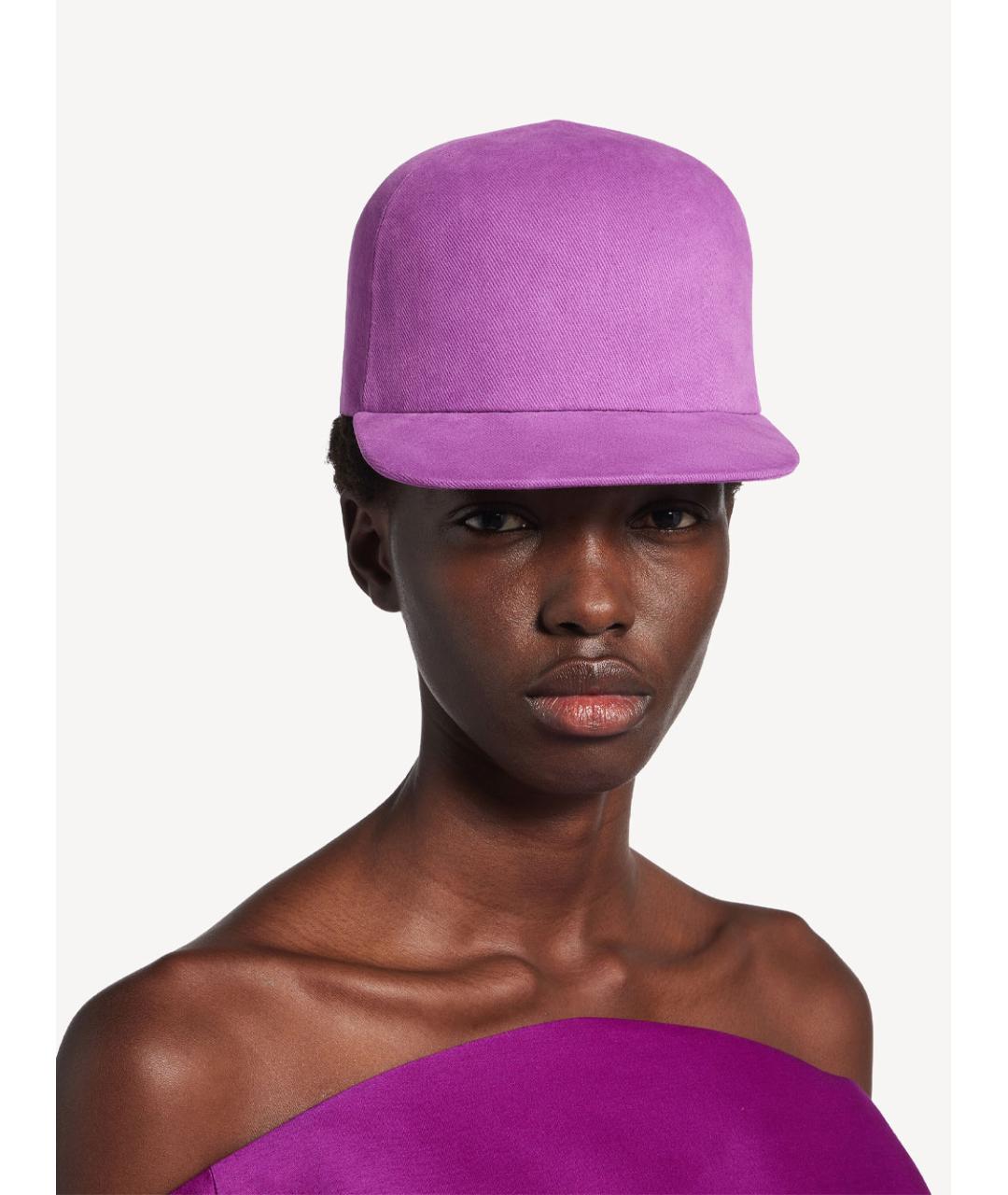 BALENCIAGA Розовая хлопковая кепка, фото 3