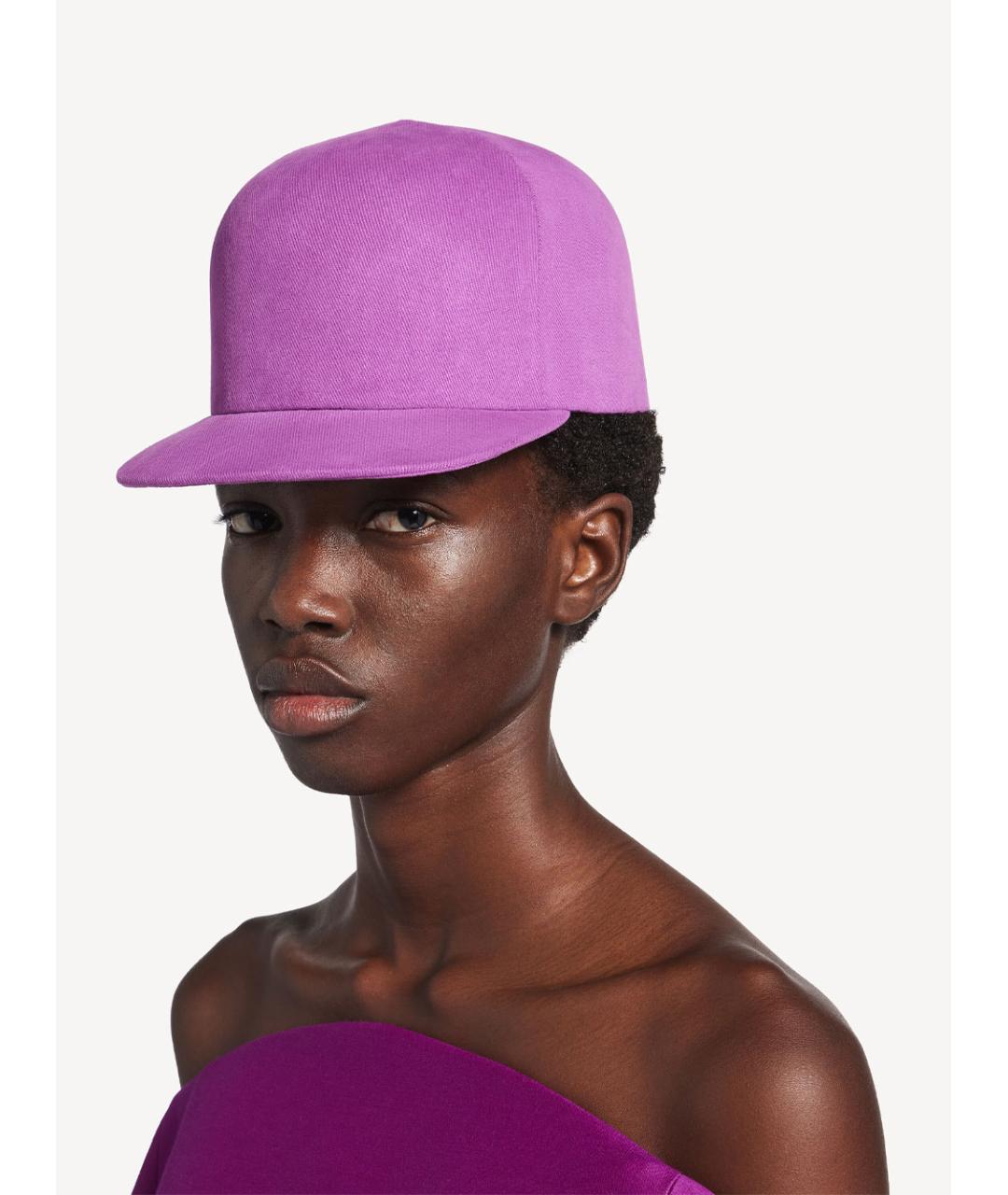 BALENCIAGA Розовая хлопковая кепка, фото 2