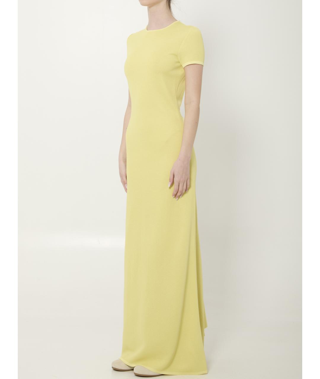 JACQUEMUS Желтое коктейльное платье, фото 2