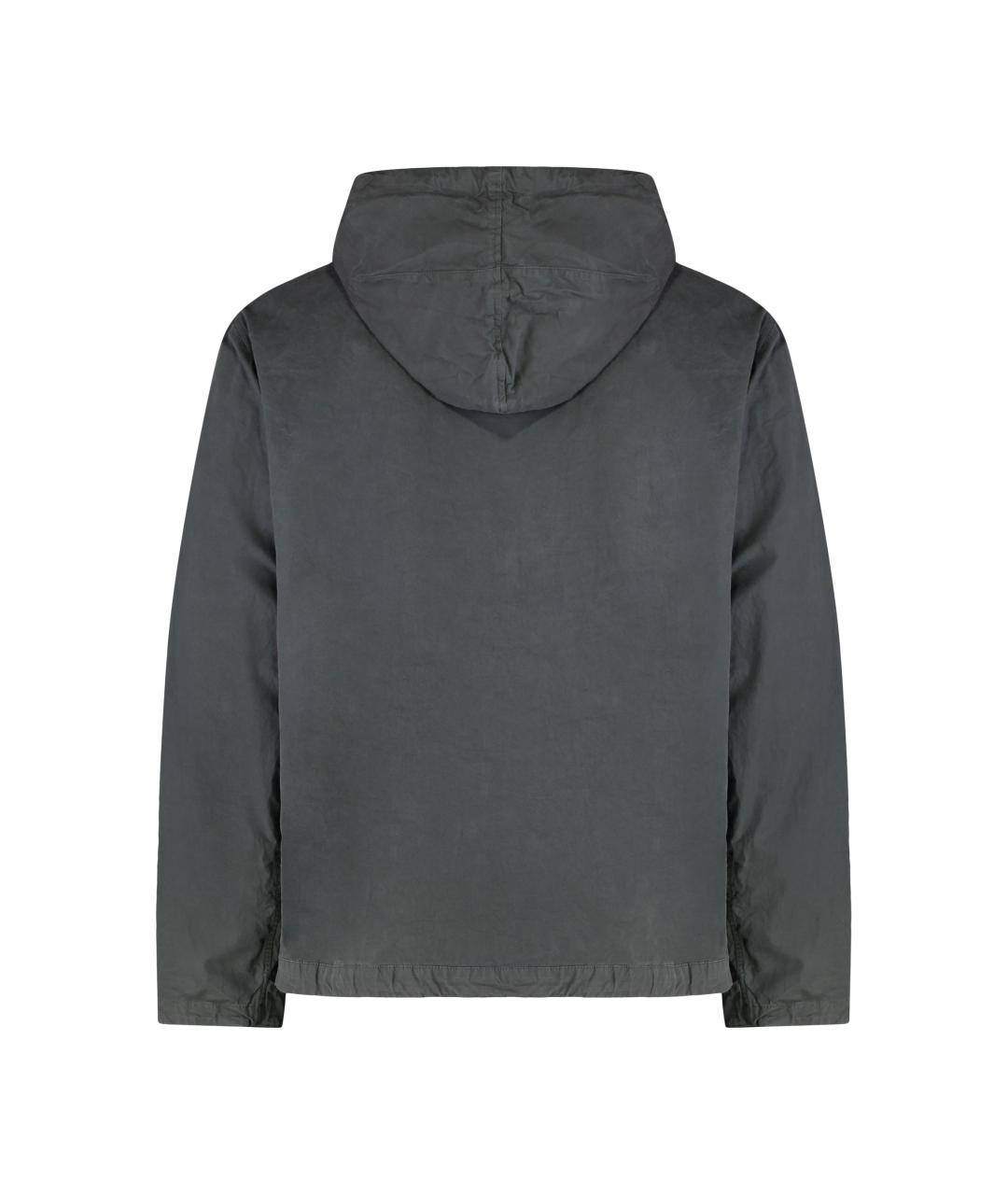 CP COMPANY Серая хлопковая куртка, фото 3