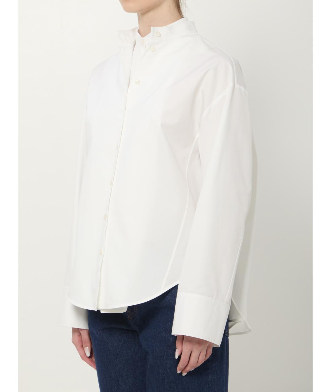 ALAIA Белая хлопковая рубашка, фото 2
