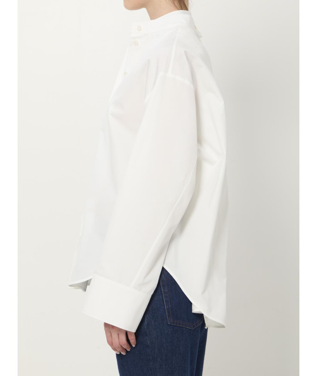 ALAIA Белая хлопковая рубашка, фото 3