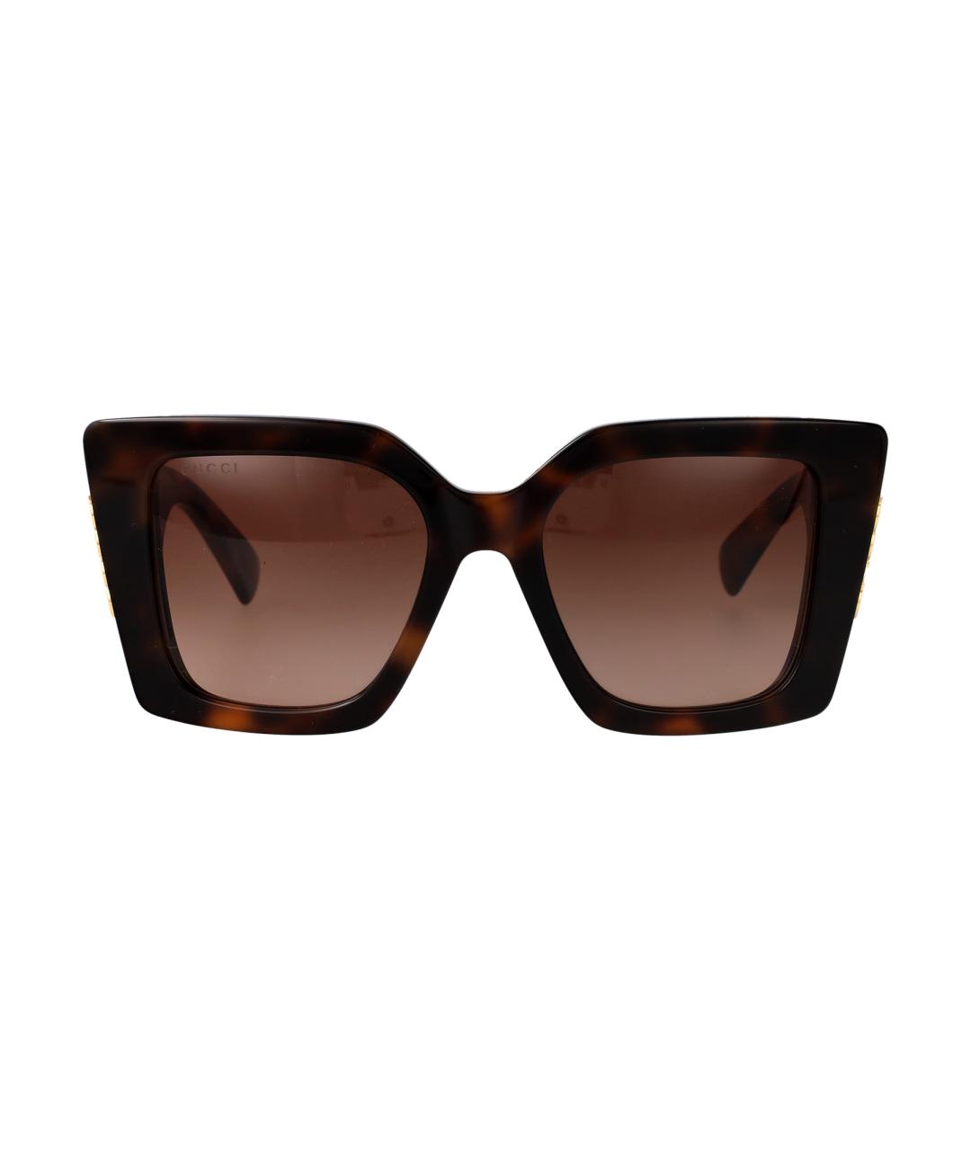 GUCCI Мульти пластиковые солнцезащитные очки, фото 2