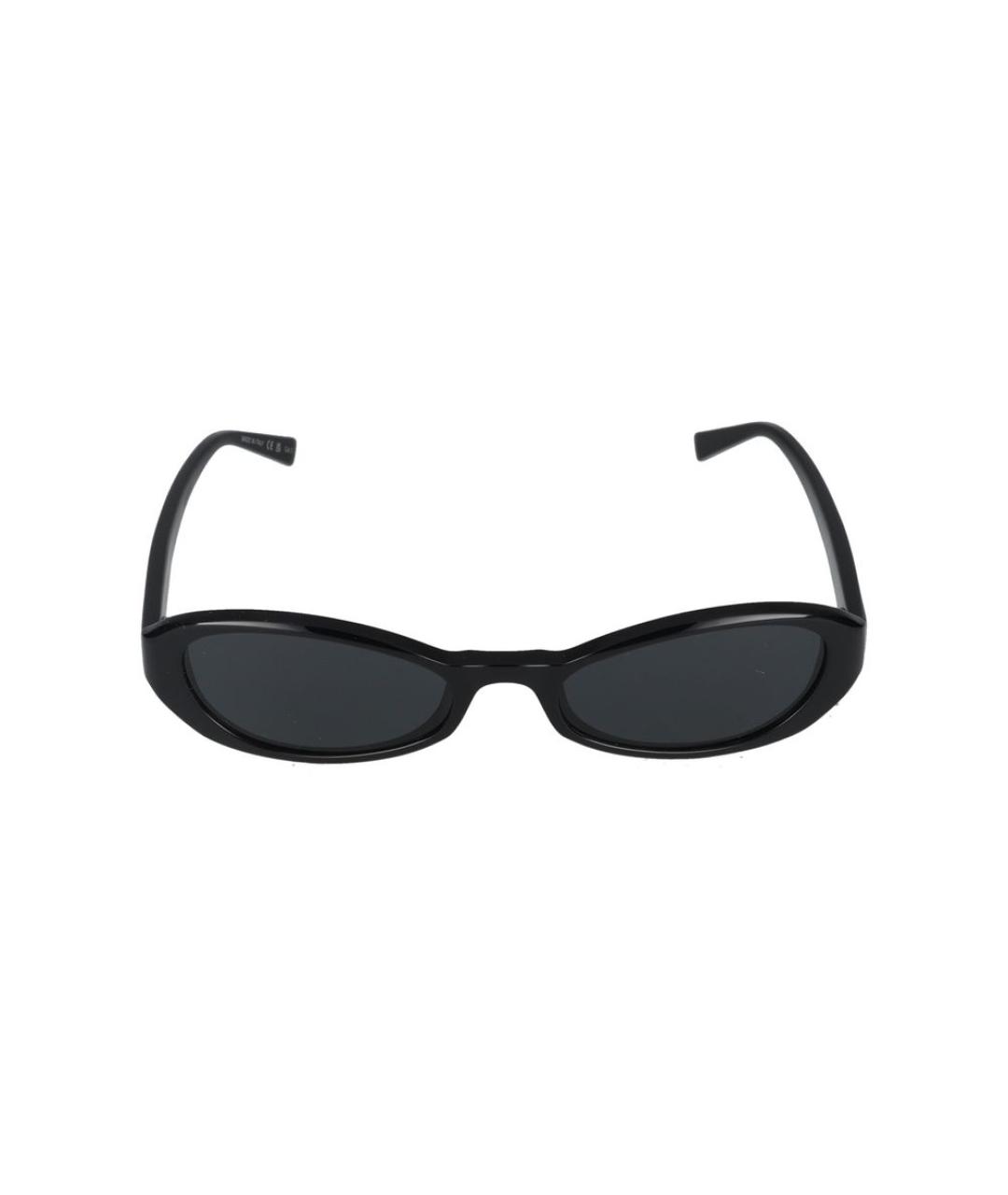 SAINT LAURENT Черные пластиковые солнцезащитные очки, фото 2