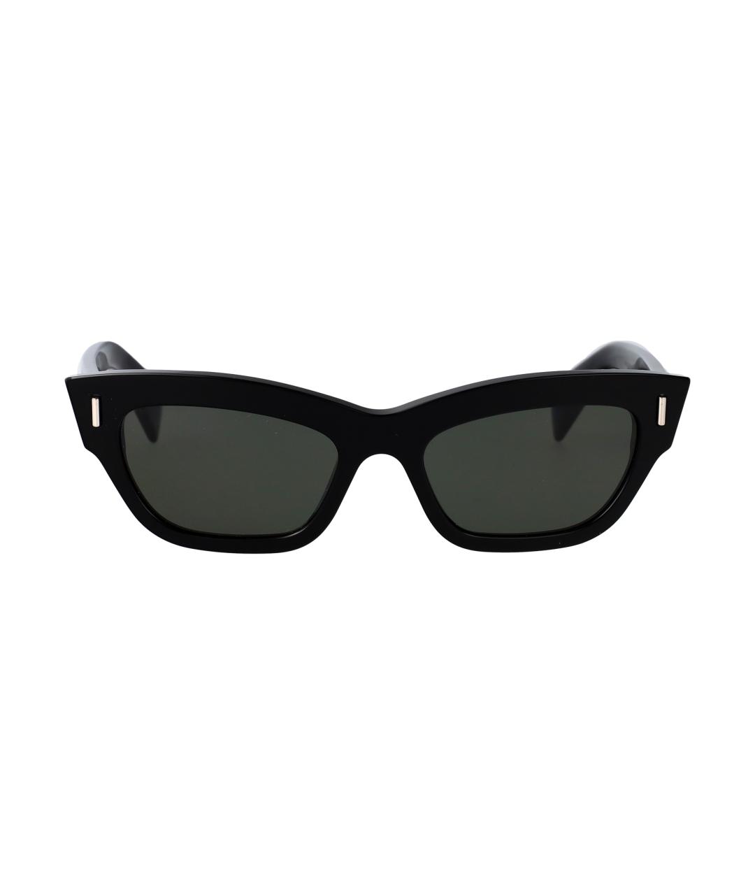 ALEXANDER MCQUEEN Черные солнцезащитные очки, фото 1